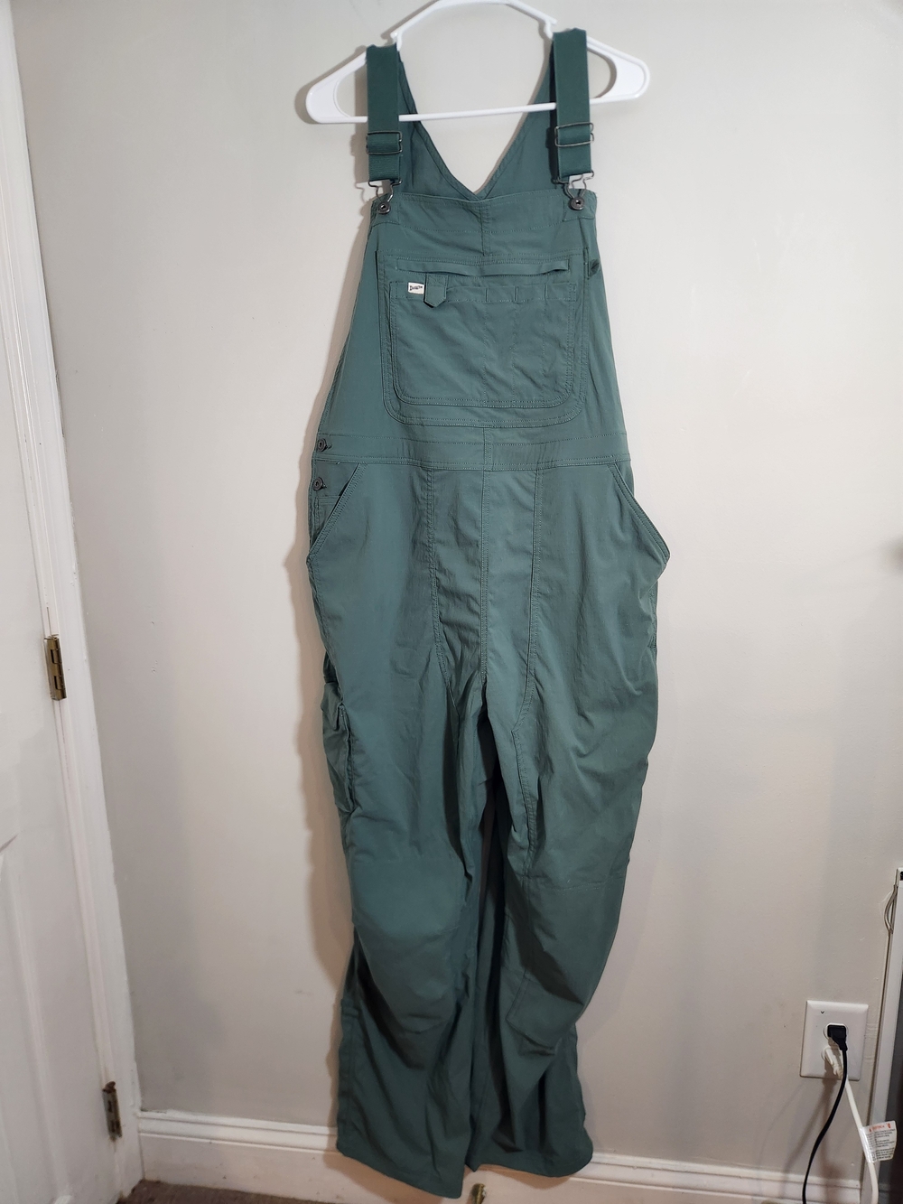 Duluth Trading Co Green Women's Gardening Heritage Overalls XL 33" Utility